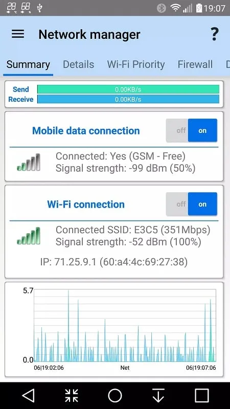 3C All in One Toolbox battery monitoring