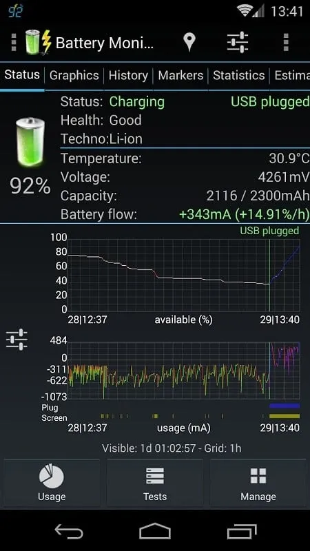 3C Battery Manager mod apk demonstrating troubleshooting steps