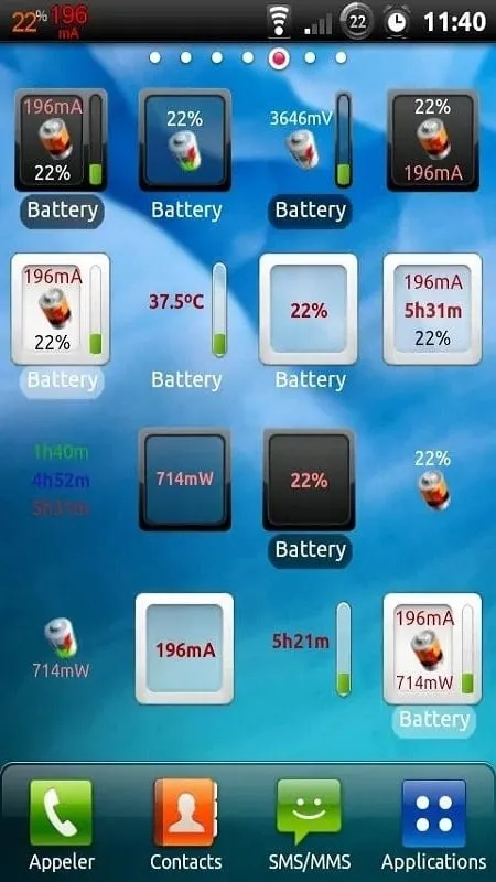 3C Battery Manager mod interface showing premium features