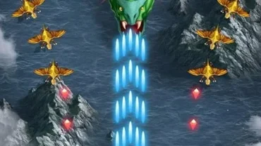 A detailed Dragon Shooter gameplay interface screenshot.