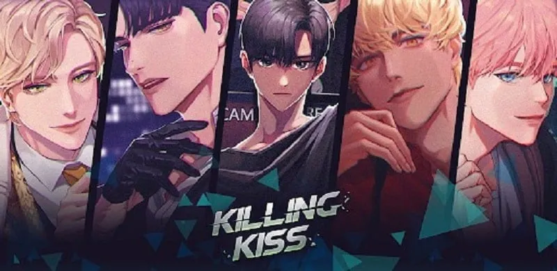 A promotional image for the game Killing Kiss featuring the main character.