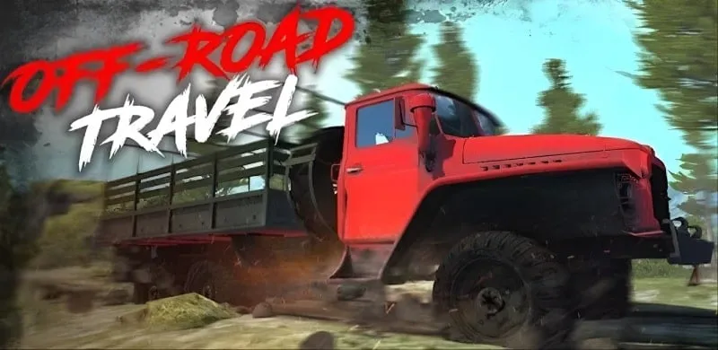 A rugged off-road vehicle navigating a muddy trail.