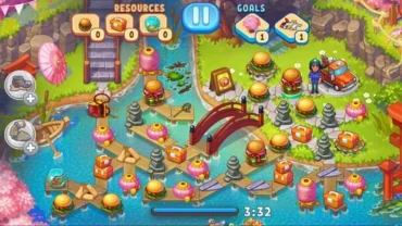 A screenshot of Rescue Dash gameplay, showing the main character navigating a rescue scenario.