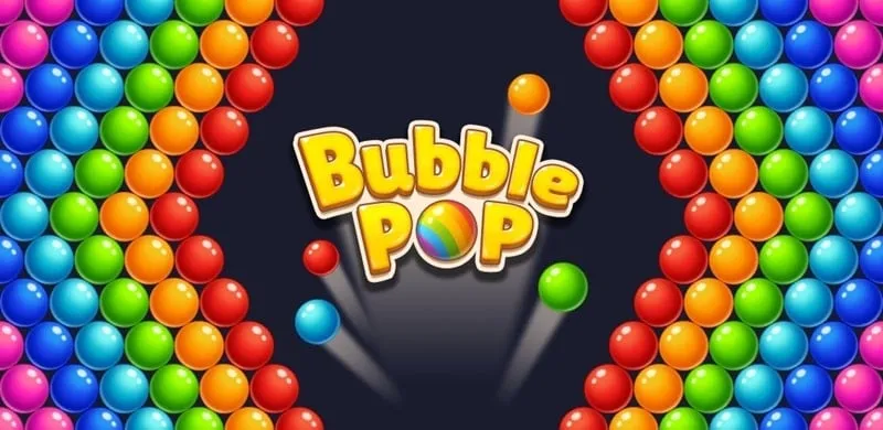 A screenshot of the Bubble Pop! Puzzle Game Legend game interface.