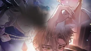 A screenshot of the game Secret Kiss with Knight showcasing the character interactions.