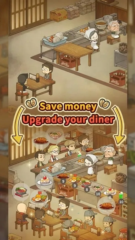 A screenshot of the Hungry Hearts Diner game interface displaying the cooking area.