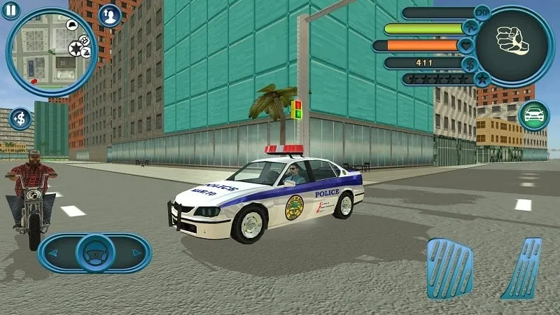 A screenshot of the in-game store in Miami Police Crime Vice Simulator highlighting the unlimited money feature.