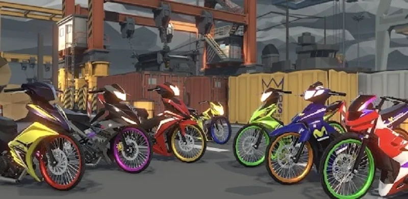 A screenshot showcasing the gameplay of Asian Drag Champion PVPonline.