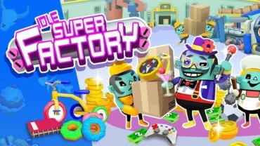 A screenshot showcasing the gameplay of Idle Super Factory.
