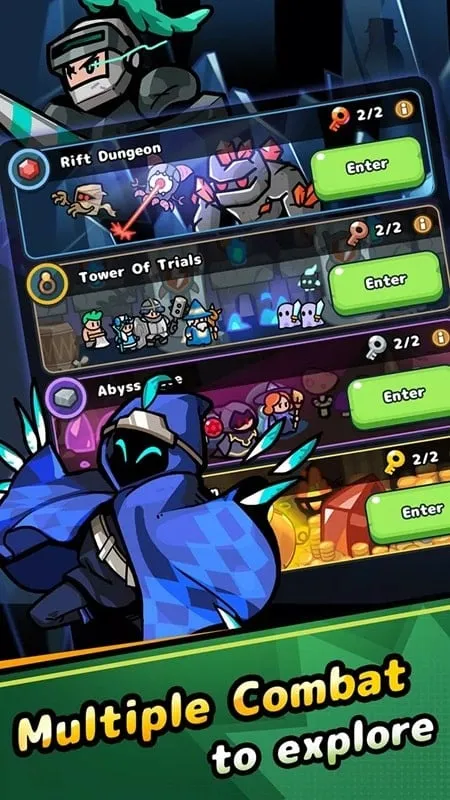 A screenshot showcasing the hero collection interface and character customization options.