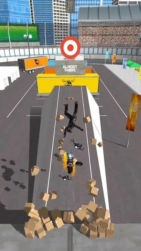 A variety of vehicles available in Bike Jump.