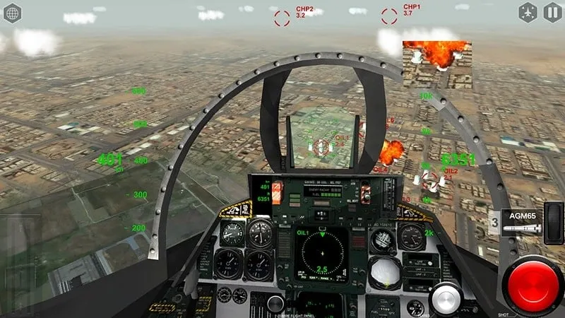 Accessing the aircraft selection menu in AirFighters MOD APK.