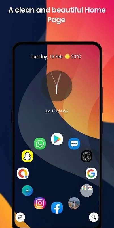 Ace Smart Launcher Prime mod interface showing premium features