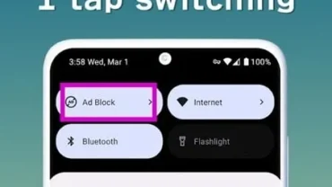 Ad Blocker Pro mod interface showing ad blocking feature