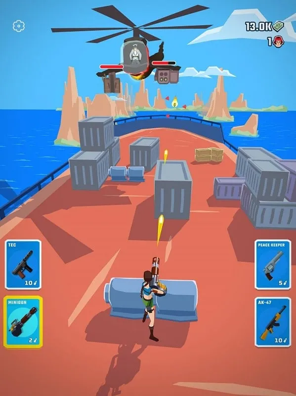 Agent Action in-game screenshot showcasing the gameplay.