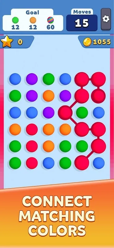 An in-game screenshot showing a complex level layout.