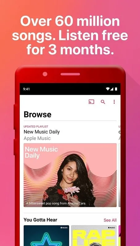 Apple Music MOD APK features