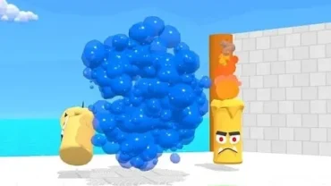 Aqua Boy gameplay screenshot showcasing the mod menu.