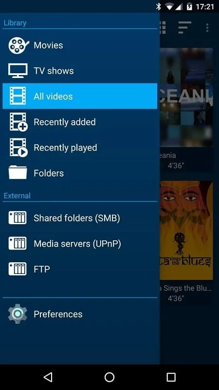 Archos Video Player installation screen