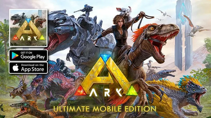 ARK Ultimate Mobile Edition gameplay.