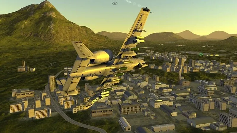 Armed Air Forces gameplay showcasing in-flight combat.