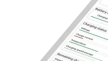 BatteryOne Battery mod interface showing premium features