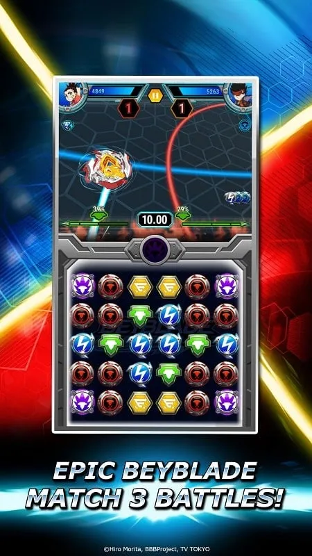 Beyblade Burst Rivals mod apk