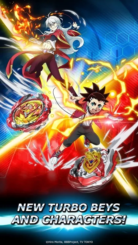 Beyblade Burst Rivals mod game