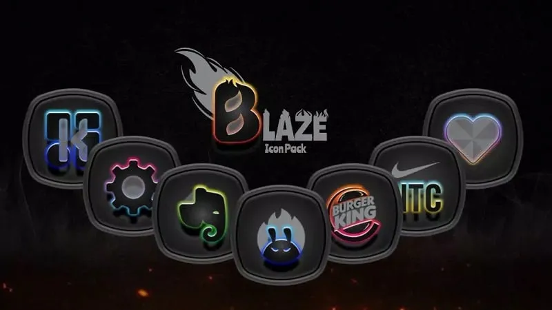 Blaze Dark Icon Pack installation guide