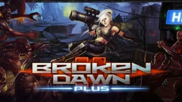 Broken Dawn Plus HD main screen showcasing gameplay.