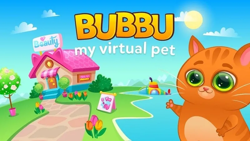 Bubbu in-game screenshot showcasing various interactive elements.