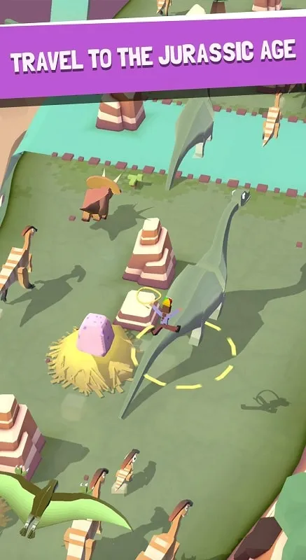 Construyendo un zoológico en Rodeo Stampede.