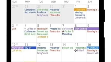 Business Calendar 2 Pro mod interface showing premium features