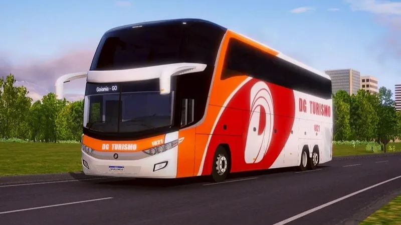 Call to action to download the World Bus Driving Simulator MOD APK and explore other game modifications on TopPiPi.