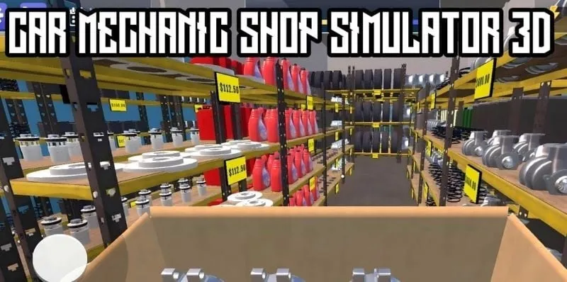 Car Mechanic Shop Simulator 3D gameplay screenshot.