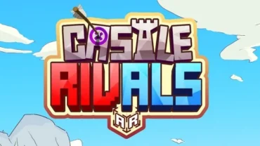 Castle Rivals game screen showing the main gameplay.