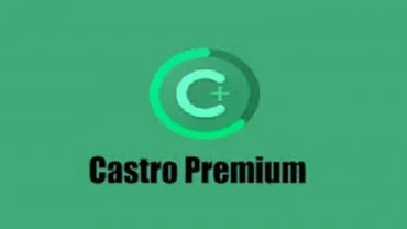 Castro Premium mod interface showing premium features