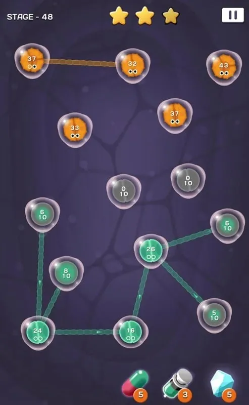 Cell Expansion Wars mod in action.