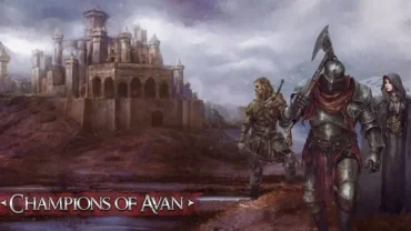 Champions of Avan in-game screenshot.