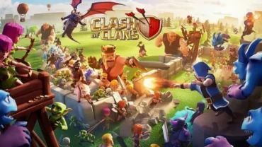 Clash of Clans gameplay screenshot.