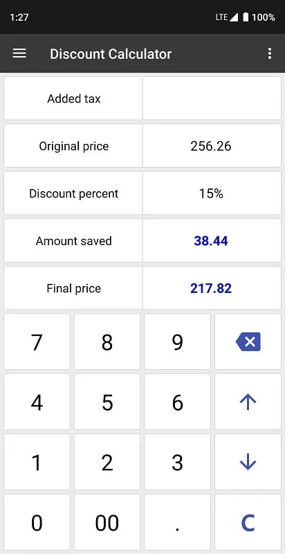 ClevCalc showcasing various calculation modes