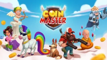 Coin Master gameplay on a mobile device.