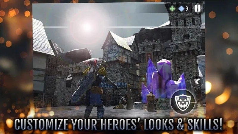 Comparison of different heroes and their abilities in Heroes and Castles 2.