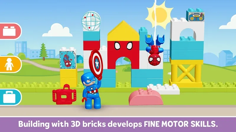 Confirmation pop-up for installing LEGO DUPLO MARVE apk