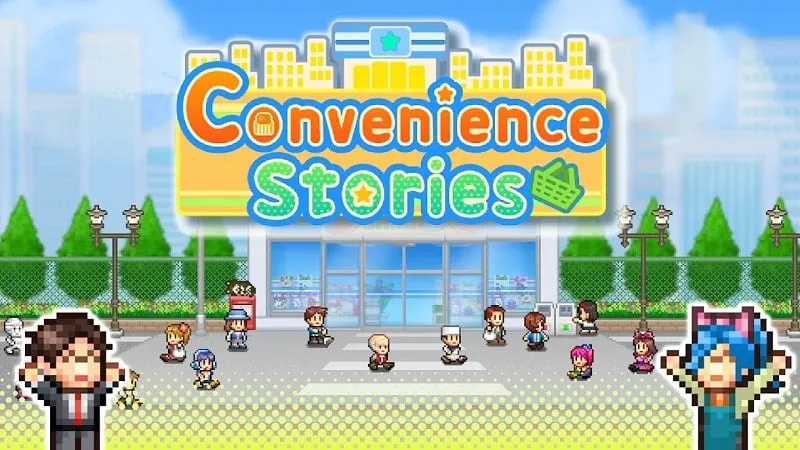 Loja de conveniência no jogo Convenience Stories