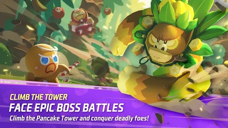 CookieRun: Tower of Adventures gameplay screenshot.