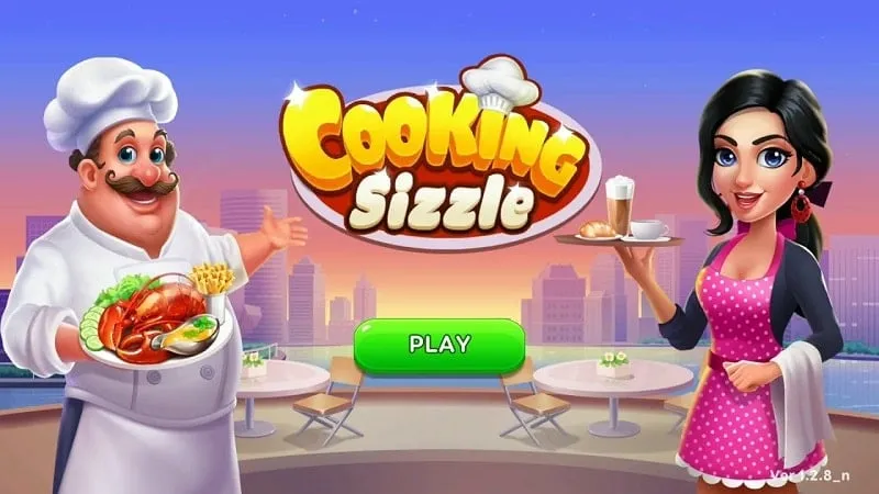 Juego Cooking Sizzle con gráficos coloridos.