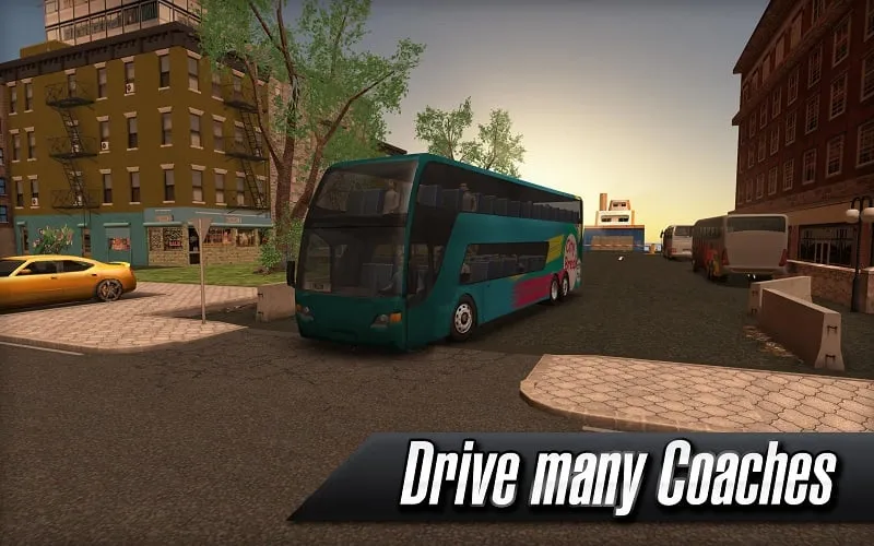 Menyesuaikan bus di Coach Bus Simulator.