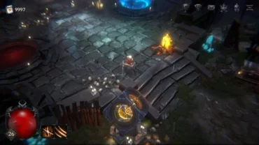 Dark Throne installation guide on an Android phone.