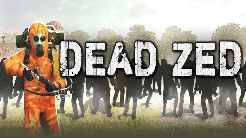 Dead Zed gameplay screenshot showcasing the hordes of zombies.